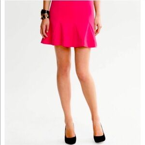 Banana Republic Hot Pink Pleated Skirt